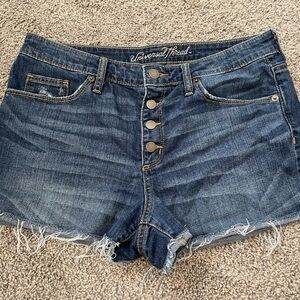 Universal Thread Dark Blue Jean Shorts